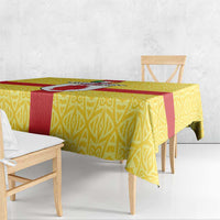 Personalized Ireland Ulster Tablecloth Ulaidh Flag With Celtic Patern