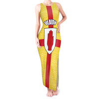 Personalized Ireland Ulster Tank Maxi Dress Ulaidh Flag With Celtic Patern