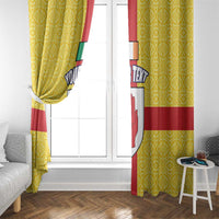 Personalized Ireland Ulster Window Curtain Ulaidh Flag With Celtic Patern