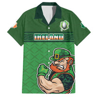 Custom Ireland Rugby with Celtic Pattern Family Matching Summer Maxi Dress and Hawaiian Shirt Shamrock Go Champions