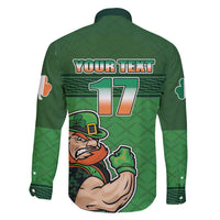 Custom Ireland Rugby with Celtic Pattern Family Matching Tank Maxi Dress and Hawaiian Shirt Shamrock Go Champions