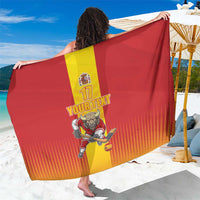 Custom Spain Field Hockey Sarong Sporty Style with Bull Mascot