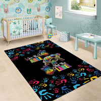 Autism Awareness Month Neurodiversity Area Rug 2nd April See The Able Not The Label