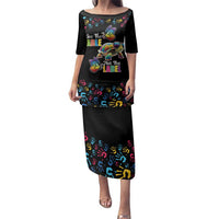 Autism Awareness Month Neurodiversity Family Matching Puletasi and Hawaiian Shirt 2nd April See The Able Not The Label