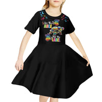 Autism Awareness Month Neurodiversity Kid Short Sleeve Dress 2nd April See The Able Not The Label