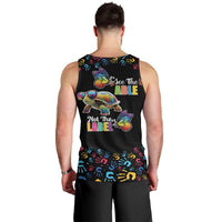 Autism Awareness Month Neurodiversity Men Tank Top 2nd April See The Able Not The Label