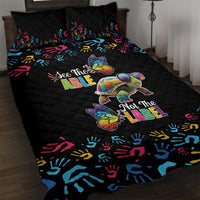 Autism Awareness Month Neurodiversity Quilt Bed Set 2nd April See The Able Not The Label