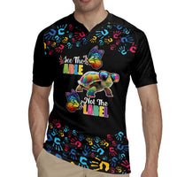 Autism Awareness Month Neurodiversity Rugby Jersey 2nd April See The Able Not The Label