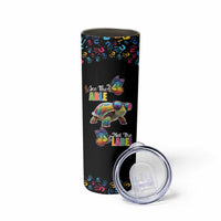 Autism Awareness Month Neurodiversity Skinny Tumbler 2nd April See The Able Not The Label