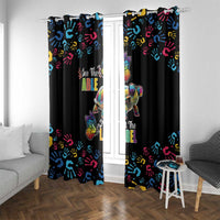 Autism Awareness Month Neurodiversity Window Curtain 2nd April See The Able Not The Label