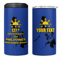 Philippines Independence Day 4 in 1 Can Cooler Tumbler Kalayaan Kinabukasan Kasaysayan