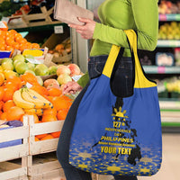 Philippines Independence Day Grocery Bag Kalayaan Kinabukasan Kasaysayan