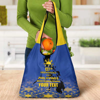 Philippines Independence Day Grocery Bag Kalayaan Kinabukasan Kasaysayan