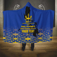 Philippines Independence Day Hooded Blanket Kalayaan Kinabukasan Kasaysayan