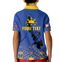 Philippines Independence Day Kid Polo Shirt Kalayaan Kinabukasan Kasaysayan