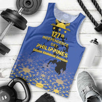 Philippines Independence Day Men Tank Top Kalayaan Kinabukasan Kasaysayan