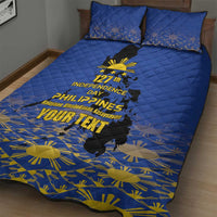 Philippines Independence Day Quilt Bed Set Kalayaan Kinabukasan Kasaysayan