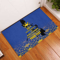 Philippines Independence Day Rubber Doormat Kalayaan Kinabukasan Kasaysayan