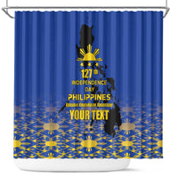 Philippines Independence Day Shower Curtain Kalayaan Kinabukasan Kasaysayan