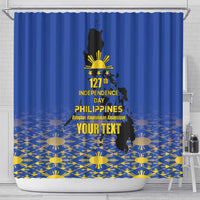 Philippines Independence Day Shower Curtain Kalayaan Kinabukasan Kasaysayan