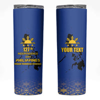 Philippines Independence Day Skinny Tumbler Kalayaan Kinabukasan Kasaysayan