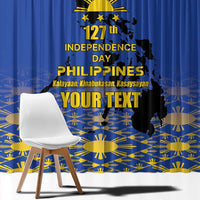 Philippines Independence Day Window Curtain Kalayaan Kinabukasan Kasaysayan