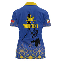 Philippines Independence Day Women Polo Shirt Kalayaan Kinabukasan Kasaysayan