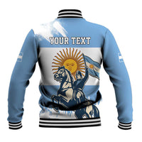 Personalized Argentina Flag Day 20th June Baseball Jacket Manuel Belgrano