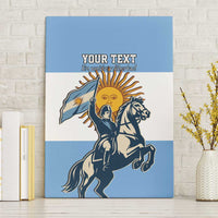 Personalized Argentina Flag Day 20th June Canvas Wall Art Manuel Belgrano