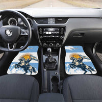 Personalized Argentina Flag Day 20th June Car Mats Manuel Belgrano