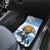 Personalized Argentina Flag Day 20th June Car Mats Manuel Belgrano