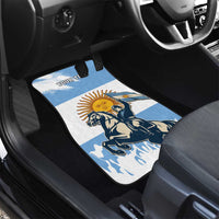 Personalized Argentina Flag Day 20th June Car Mats Manuel Belgrano