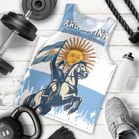 Personalized Argentina Flag Day 20th June Men Tank Top Manuel Belgrano