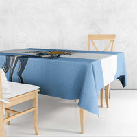 Personalized Argentina Flag Day 20th June Tablecloth Manuel Belgrano