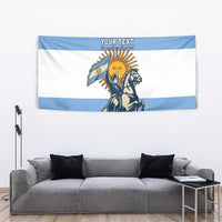 Personalized Argentina Flag Day 20th June Tapestry Manuel Belgrano