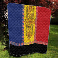 Romania National Flag Day 26th June Quilt Red Traditional Embroidery Patterns