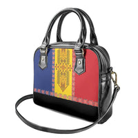 Romania National Flag Day 26th June Shoulder Handbag Red Traditional Embroidery Patterns
