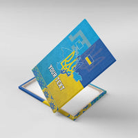 Personalized Crimean Tatar Flag Day Canvas Wall Art Ukraine Crimea Map