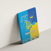 Personalized Crimean Tatar Flag Day Canvas Wall Art Ukraine Crimea Map