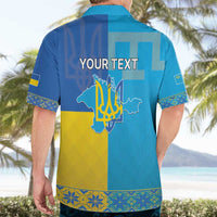 Personalized Crimean Tatar Flag Day Hawaiian Shirt Ukraine Crimea Map