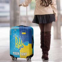 Personalized Crimean Tatar Flag Day Luggage Cover Ukraine Crimea Map