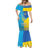 Personalized Crimean Tatar Flag Day Mermaid Dress Ukraine Crimea Map