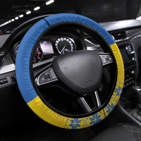 Crimean Tatar Flag Day Steering Wheel Cover Ukraine Crimea Map