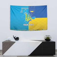 Personalized Crimean Tatar Flag Day Tapestry Ukraine Crimea Map