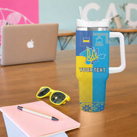 Personalized Crimean Tatar Flag Day Tumbler With Handle Ukraine Crimea Map