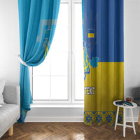 Personalized Crimean Tatar Flag Day Window Curtain Ukraine Crimea Map
