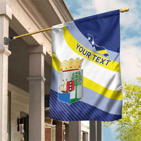 Personalized Curacao Coat of Arms Garden Flag Map Flag Style
