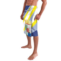 Personalized Curacao Coat of Arms Lavalava Map Flag Style