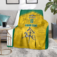 Republic of Lithuania Football Blanket Sporty Style