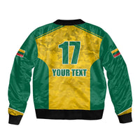 Republic of Lithuania Football Bomber Jacket Sporty Style
